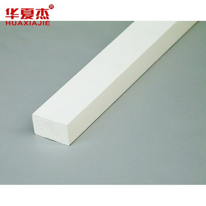 Σαφές άσπρο υγιές σχήμα παραθύρων εγχώριου πλαστικό PVC διακοσμήσεων απορρόφησης ανθεκτικό στη θερμότητα εσωτερικό ανώτατο εξωτερικό
