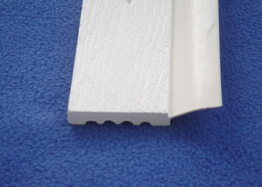 Σχήμα περιποίησης PVC στάσεων πορτών γκαράζ, άσπρη καιρική λουρίδα πορτών γκαράζ PVC