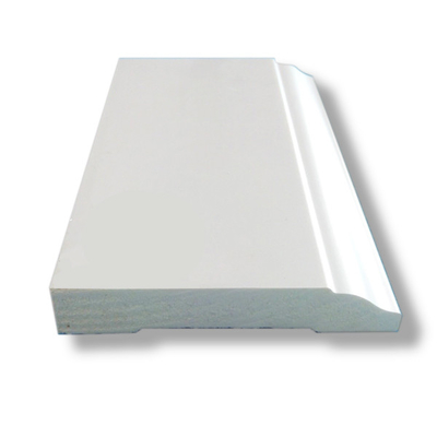 Εμπυρευματισμένο PVC αποικιακό πλαστικό Paintable σχήματος Baseboard