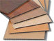 Heatproof εσωτερικό διακοσμήσεων ξύλινο χρώμα ανώτατων επιτροπών PVC πλαστικό