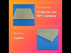 huaxiajie Hot Selling ξύλινο πλαστικό σύνθετο wpc τοίχο πάνελ τοίχου για στέγες δομικές