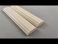 Υψηλής ποιότητας πτερύγια νυχιών wpc λευκή κάπα αδιάβροχη wpc δομικό υλικό πλαισίου πόρτας