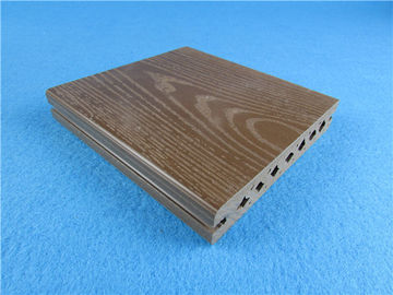 Η βουρτσισμένη ξύλινη πλαστική σύνθετη γέφυρα κεραμώνει/εξωτερικό πάτωμα 140 Decking * 25mm