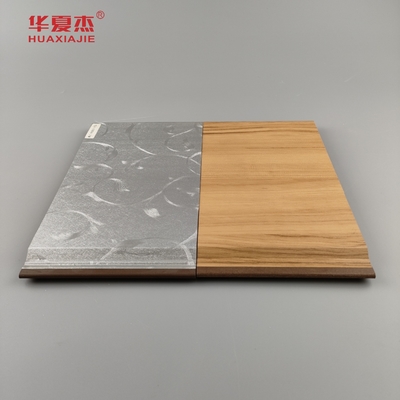 2024 Νέο Σχεδιασμός Sliver Luxury Pattern / Nature Woodgrain Wpc Πίνακες Για Διακόσμηση Τείχους