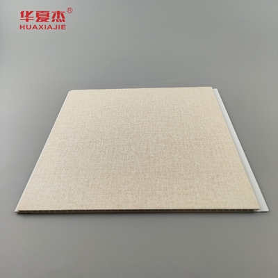 Νέο σχεδιασμό στρωμένο 250x5mm πίνακα τοίχου PVC ξύλινο σπόρο ταβάνια οροφής εσωτερική και εξωτερική διακόσμηση