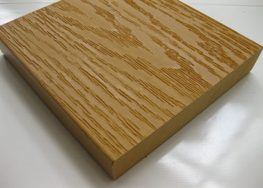 Στερεό ξύλινο πλαστικό σύνθετο WPC Decking/πίνακες δαπέδων αντιολισθητικοί