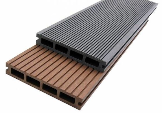 Καλή τιμή 2.9m 148mm WPC σύνθετο Decking 140mm κοίλοι πίνακες γεφυρών WPC σύνθετοι αντιολισθητικοί σε απευθείας σύνδεση