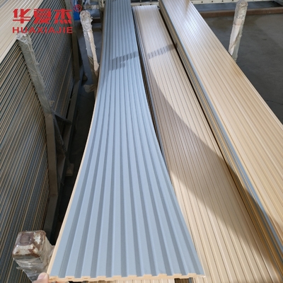 Καλή τιμή Μπλε Επιφάνεια Wpc Ραβδωτό Πάνελ Τοίχου Υψηλής Ποιότητας Πάνελ Wpc Εσωτερικής Διακόσμησης σε απευθείας σύνδεση