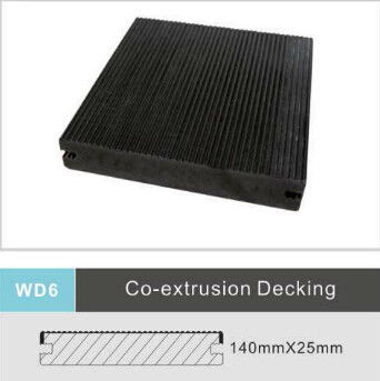Καλή τιμή Co-Extrusion πεζουλιών PVC πλαστικοί πίνακες Decking αδιάβροχοι με το αυλάκι σε απευθείας σύνδεση