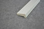 Άσπρο αδιάβροχο βινύλιο σχηματοποιήσεων Baseboard πινάκων περιποίησης PVC πατωμάτων