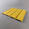 βάλτε φωτιά στο PVC απόδειξης slatwall για το ξύλινο χρώμα επιδείξεων ένωσης 12 ίντσα 4 πόδια ή 8 πόδια