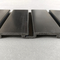 Μαύρο PVC Slatwall τοίχων γκαράζ 4 X 8 πόδια με τα εξαρτήματα