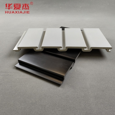 1.7kg/M εύκολη εγκατάστασης PVC Slatwall επιτροπών εσωτερική επιτροπή τοίχων γκαράζ διακοσμήσεων υλική