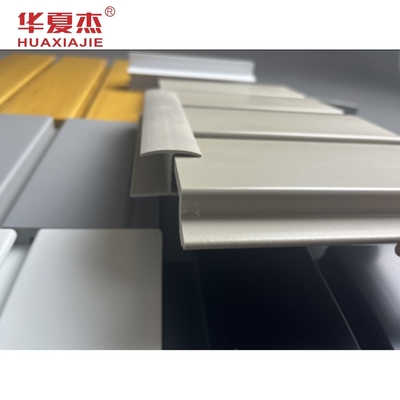 Ομαλό επιφάνειας PVC Slatwall επιτροπής γκαράζ υλικό διακοσμήσεων επιτροπής εσωτερικό