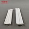 Λευκό βινύλιο 12FT / 25/64 X 1-39/64 Κράτος κρεβατιού Κράνος PVC Σχηματισμός για διακόσμηση κτιρίων