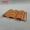 Κόκκινο ξύλο χρώμα WPC τοίχος πάνελ υψηλής λάμψης εκτύπωση τοίχος PVC πάνελ