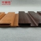 Κόκκινο ξύλο χρώμα WPC τοίχος πάνελ υψηλής λάμψης εκτύπωση τοίχος PVC πάνελ