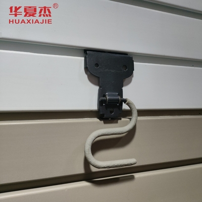 Εύκολη εγκατάσταση PVC Slat Wall Panel Hooks Garage Panel Wall Frame Αδιάβροχο για διακόσμηση