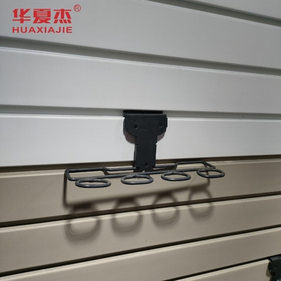 Εύκολη εγκατάσταση PVC Slat Wall Panel Hooks Garage Panel Wall Frame Αδιάβροχο για διακόσμηση