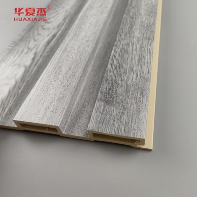 Εμπορεμπόριο Design Grey Wood Fluted Wpc Panel Wall Decorations For Home Luxury Wpc Wall Panel Ηλεκτρονικά υλικά για το σπίτι