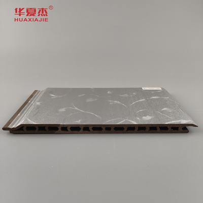 2024 Νέο Σχεδιασμός Sliver Luxury Pattern / Nature Woodgrain Wpc Πίνακες Για Διακόσμηση Τείχους
