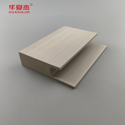 Υψηλής ποιότητας Wpc Flat Casing J Channel Wood Grain Wpc Πύλη Φρέμα και Jamb εσωτερική διακόσμηση σπιτιού