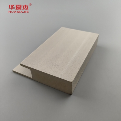 Υψηλής ποιότητας Wpc Flat Casing J Channel Wood Grain Wpc Πύλη Φρέμα και Jamb εσωτερική διακόσμηση σπιτιού