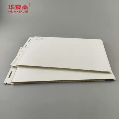 Σύγχρονο σχεδιασμό pvc ταβάνι 12''τοίχος white χρώμα pvc φύλλο εσωτερική διακόσμηση κτιρίων