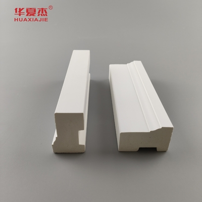Αξία κόστους wpc Brickmold 2'' κόκκους ξύλου pvc πλαισίου πόρτας πλυντήριο αδιάβροχη διακόσμηση σπιτιού/γραφείου