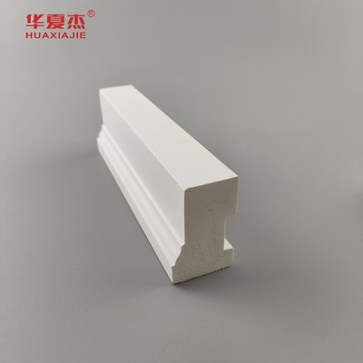 Αξία κόστους wpc Brickmold 2'' κόκκους ξύλου pvc πλαισίου πόρτας πλυντήριο αδιάβροχη διακόσμηση σπιτιού/γραφείου