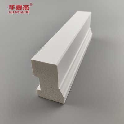Αξία κόστους wpc Brickmold 2'' κόκκους ξύλου pvc πλαισίου πόρτας πλυντήριο αδιάβροχη διακόσμηση σπιτιού/γραφείου