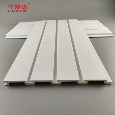 Υψηλής ποιότητας PVC Slatwall PVC Πίνακα γκαράζ τοίχος Φρέμα Αδιάβροχο Για διακόσμηση