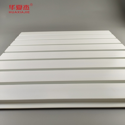 Υψηλής ποιότητας PVC Slatwall PVC Πίνακα γκαράζ τοίχος Φρέμα Αδιάβροχο Για διακόσμηση