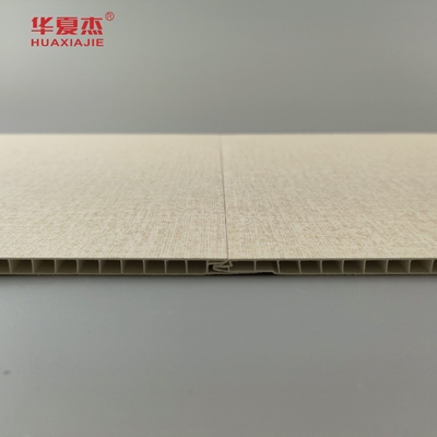 Νέο σχεδιασμό στρωμένο 250x5mm πίνακα τοίχου PVC ξύλινο σπόρο ταβάνια οροφής εσωτερική και εξωτερική διακόσμηση