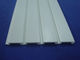 Πλαστική αποθήκευση εργαλείων επιτροπών PVC Slatwall υψηλών σημείων με Slat τους γάντζους τοίχων