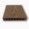 Αντι ολίσθηση WPC που το σύνθετο πάτωμα που καλύπτει 140 X 25mm καφετί γκρίζο teak καφέ ξύλινο χρώμα