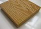 Στερεό ξύλινο πλαστικό σύνθετο WPC Decking/πίνακες δαπέδων αντιολισθητικοί
