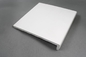 Άσπρη στρωματοειδής φλέβα πλαστικό Upvc 200mm παραθύρων PVC χρώματος ομαλή στερεά πλάτος