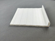 Άσπρη στρωματοειδής φλέβα πλαστικό Upvc 200mm παραθύρων PVC χρώματος ομαλή στερεά πλάτος