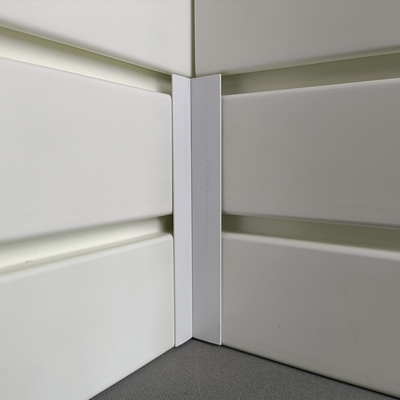 Ένθετο PVC Slatwall Huaxiajie για τη διακόσμηση τοίχων σπιτιών