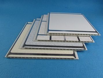 Καλή τιμή πλαστική επένδυση τοίχων 250Mm * 8mm * 5.9m DIY, ανώτατοι πίνακες PVC χρώματος για το λουτρό σε απευθείας σύνδεση