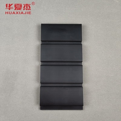Καλή τιμή Μαύρες ομαλές επιτροπές 300mm X 17mm PVC Slatwall επιφάνειας σε απευθείας σύνδεση