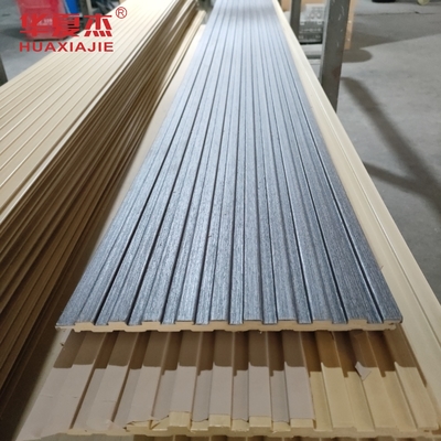 Εύκολη εγκατάσταση πίνακα τοίχου wpc laminated wpc για διακόσμηση