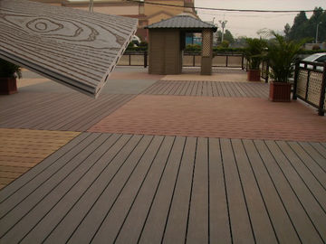 Καλή τιμή Στερεά ξύλινη πλαστική φιλική UV απόδειξη WPC σύνθετο Decking Decking Eco σε απευθείας σύνδεση