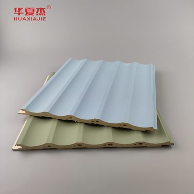 Εύκολο στην εγκατάσταση WPC τοίχος Πίνακα laminated Wpc Πίνακες εσωτερική διακόσμηση