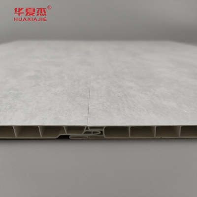 Καλή τιμή 250mmx8mm εκτύπωση γκρι PVC μαρμάρινο πίνακες τοίχου του στυλ και αντοχή σε απευθείας σύνδεση