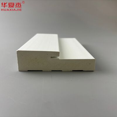 Καλή τιμή Χονδρικό πλαίσιο πόρτας PVC πλάτους 115mm με λευκή επιφάνεια και αδιάβροχο κάσωμα πόρτας WPC σε απευθείας σύνδεση