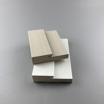 Καλή τιμή 115mm PVC Πύλη Jamb - Αδιάβροχο WPC Πύλη πλαίσιο με λευκή επιφάνεια σε απευθείας σύνδεση
