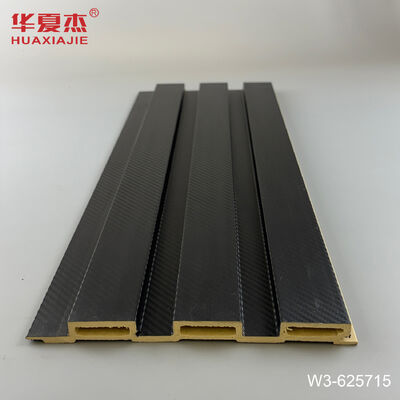 Ποιότητα Fluted Design Waterproof WPC Wall Panel με προσαρμοσμένο μήκος για μοντέρνα διακόσμηση Εργοστάσιο