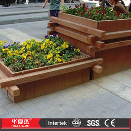 Καλή τιμή Ξύλινο πλαστικό σύνθετο Decking διακοσμητικό κιβώτιο λουλουδιών WPC για υπαίθριο σε απευθείας σύνδεση